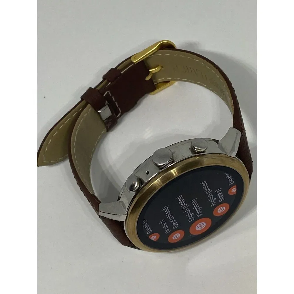 Fossil Gen 4 Authentic Digital Dial Smart Watch Custom Band FTW6016 AB505